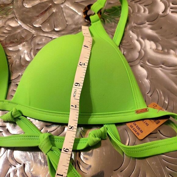 Pink, Victoria secrect NWT, padded,push up XL bikini top , MINT GREEN- very rare - Picture 9 of 9